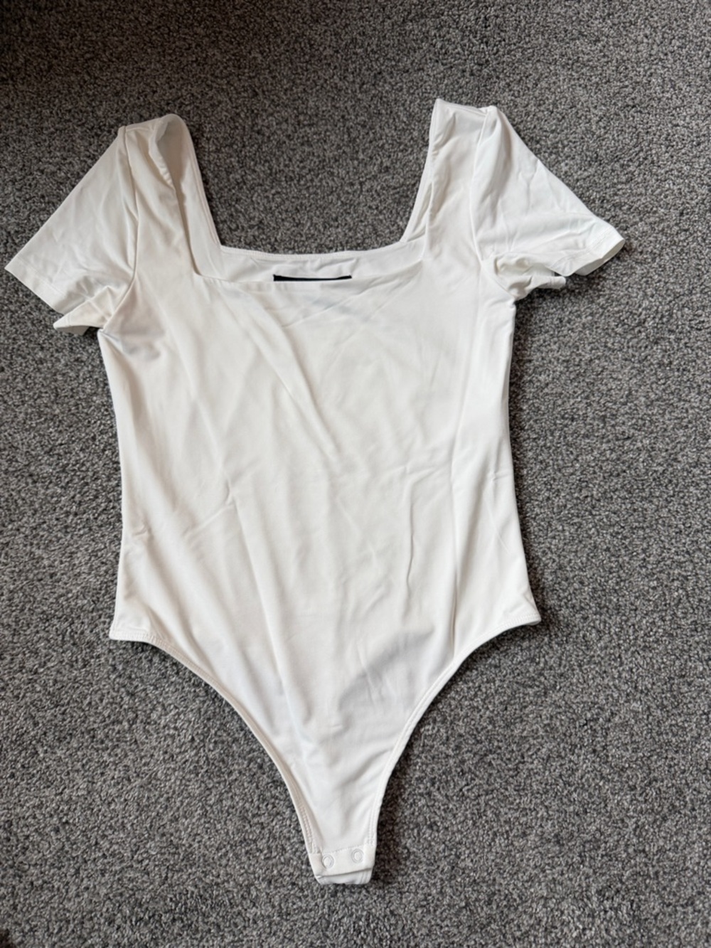 White House Black Market Square Neck Bodysuit